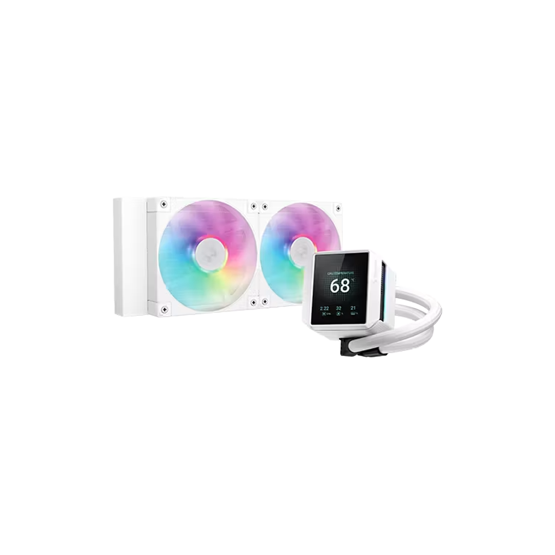 خنک کننده پردازنده Deepcool MYSTIQUE 240 White ARGB